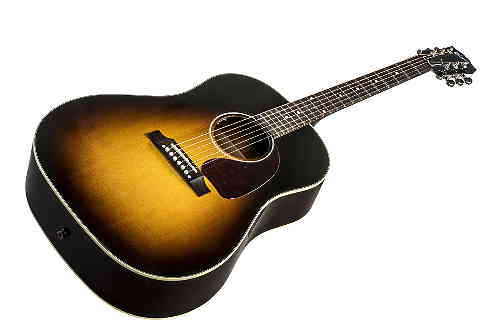 Электроакустическая гитара Gibson J-45 Standard Vintage Sunburst  #3 - фото 3