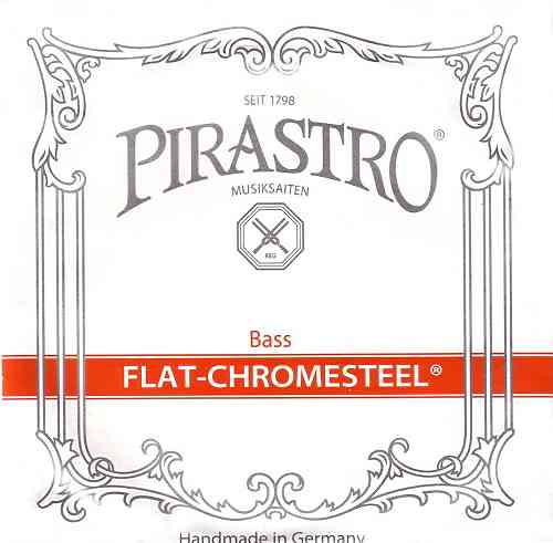 Струны для контрабаса Pirastro 342020 Flat-Chromesteel ORCHESTRA  #1 - фото 1