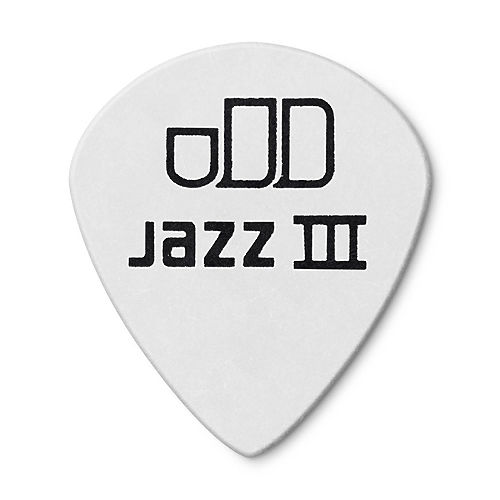 Медиатор Dunlop 4781 Tortex White Jazz III  #1 - фото 1