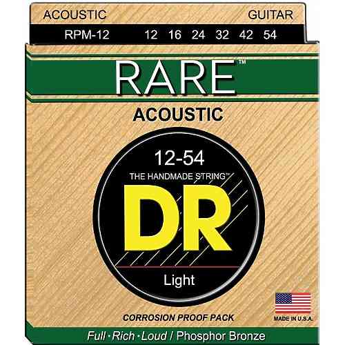 Струны для акустической гитары DR RPM-12  #1 - фото 1