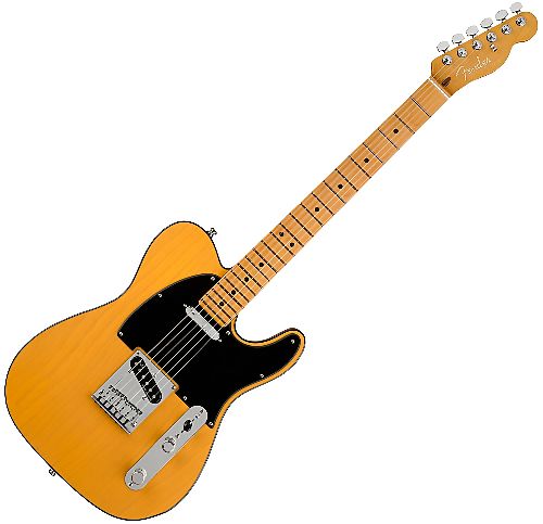 Электрогитара Fender American Ultra Telecaster®, Maple Fingerboard Butterscotch Blonde #2 - фото 2