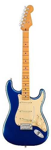 Электрогитара Fender American Ultra Stratocaster®, Maple Fingerboard Cobra Blue #2 - фото 2