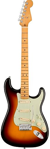 Электрогитара Fender American Ultra Stratocaster®, Maple Fingerboard Ultraburst #1 - фото 1