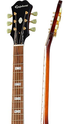 Электроакустическая гитара Epiphone Masterbilt Frontier Iced Tea Aged Gloss  #4 - фото 4