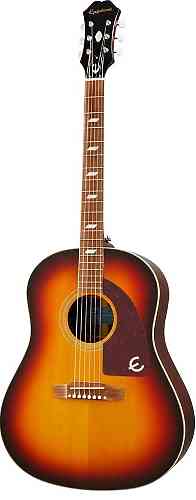 Электроакустическая гитара Epiphone Masterbilt Texan Faded Cherry Aged Gloss  #2 - фото 2