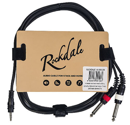Компонентный кабель Rockdale XC-002-2M  #1 - фото 1