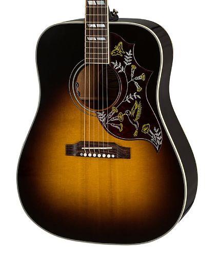 Электроакустическая гитара Gibson 2019 Hummingbird VS Vintage Sunburst  #1 - фото 1
