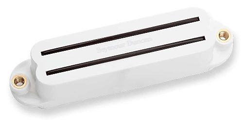 Звукосниматель хамбакер Seymour Duncan SCR-1b Cool Rails for Strat White #1 - фото 1