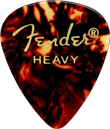 Медиатор Fender CLASSIC SHELL (12PK) HVY  #1 - фото 1
