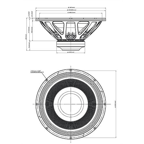 Динамик для акустической системы Eighteen Sound 21LW2500/4  #4 - фото 4