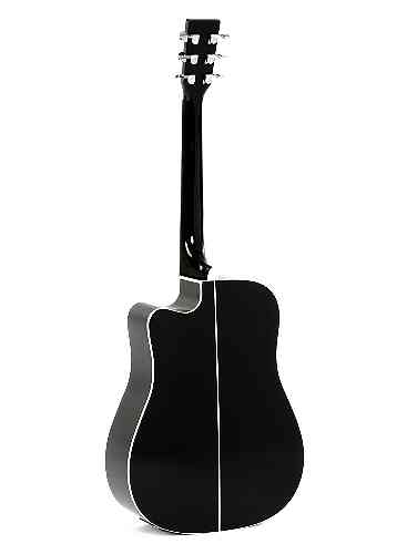 Электроакустическая гитара Sigma DMC-1E-BK #4 - фото 4