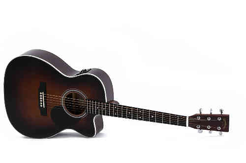 Электроакустическая гитара Sigma OMTC-1E-SB  #3 - фото 3