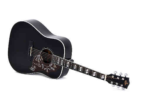 Акустическая гитара Sigma DM-SG5-BK  #3 - фото 3