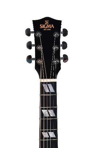 Акустическая гитара Sigma DM-SG5-BK  #5 - фото 5