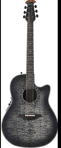 Электроакустическая гитара Ovation C2079AXP-5S Legend Plus Deep Contour Cutaway Black Satin Quilted #2 - фото 2