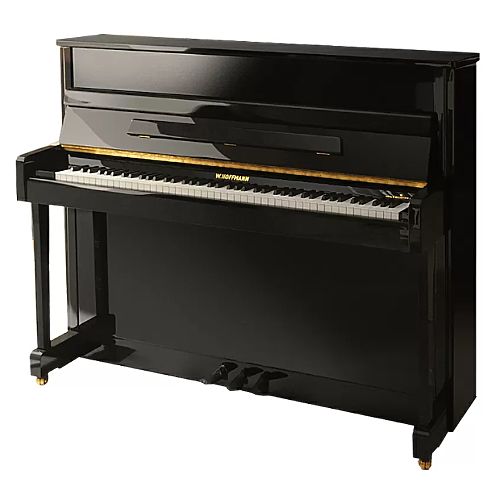 Акустическое пианино Hoffmann Vision V 112 черное, полированное  #1 - фото 1