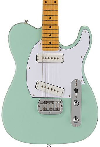 Электрогитара G&L Tribute ASAT Special Surf Green MP #1 - фото 1