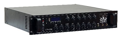 Усилитель комбинированный (100 В) SVS Audiotechnik STA-650  #3 - фото 3