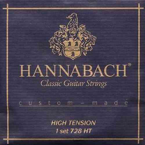 Струны для классической гитары Hannabach 728HTC CARBON Custom Made  #1 - фото 1
