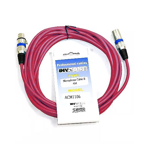 Микрофонный кабель Invotone ACM1110/R  #1 - фото 1