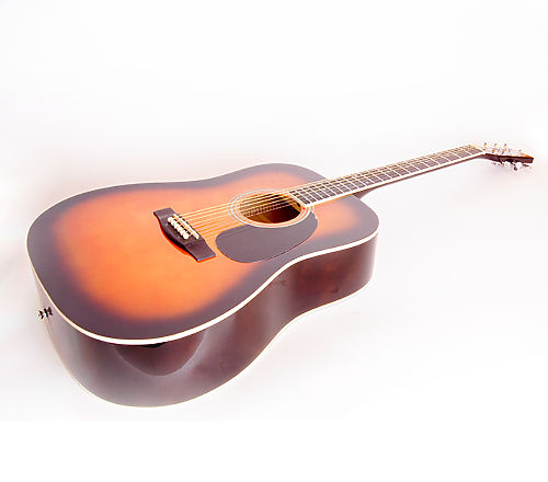 Акустическая гитара CARAYA F600-BS #3 - фото 3