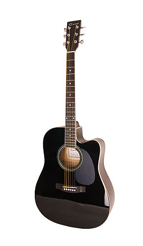 Акустическая гитара CARAYA F601-BK #1 - фото 1