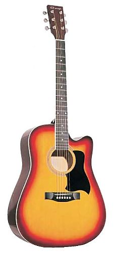 Акустическая гитара CARAYA F601-BS #1 - фото 1