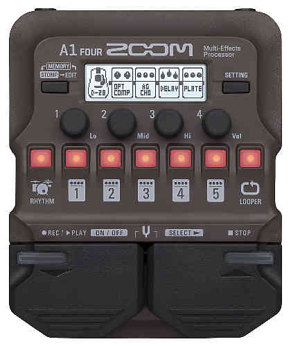 Процессор для электрогитары Zoom A1 FOUR  #1 - фото 1