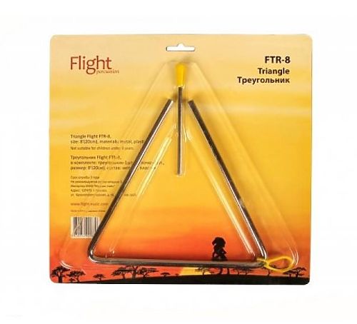 Музыкальный треугольник Flight FTR-8  #2 - фото 2