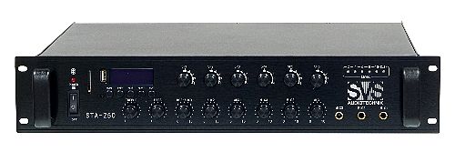 Усилитель комбинированный (100 В) SVS Audiotechnik STA-250  #1 - фото 1