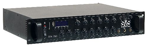 Усилитель комбинированный (100 В) SVS Audiotechnik STA-250  #2 - фото 2