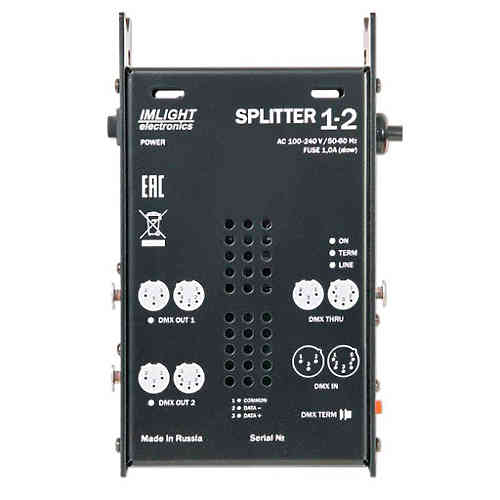 Контроллер и пульт DMX Imlight SPLITTER 1-2  #1 - фото 1