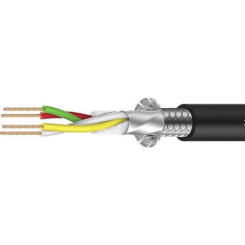 Спикерный кабель в бухте Roxtone DMX004/100 Black  #1 - фото 1