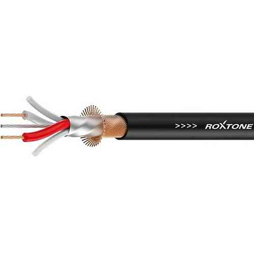 Спикерный кабель в бухте Roxtone DMX001-LSZH/100 Black  #1 - фото 1