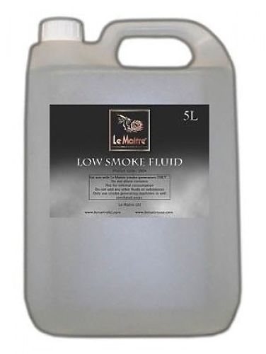 Жидкость для дым-машины LE MAITRE LSX & LSG - LOW SMOKE FLUID 5L  #1 - фото 1