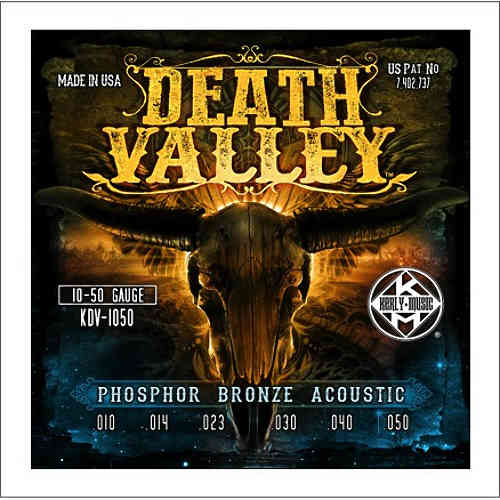 Струны для акустической гитары Kerly KDV-1050 Death Valley Phosphor Bronze Tempered  #1 - фото 1