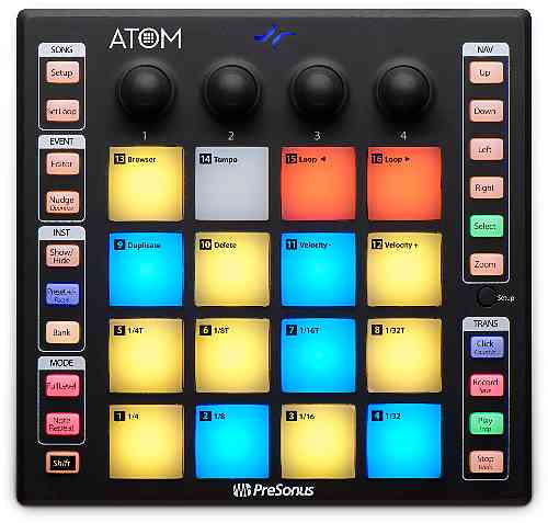 MIDI контроллер PreSonus ATOM  #1 - фото 1