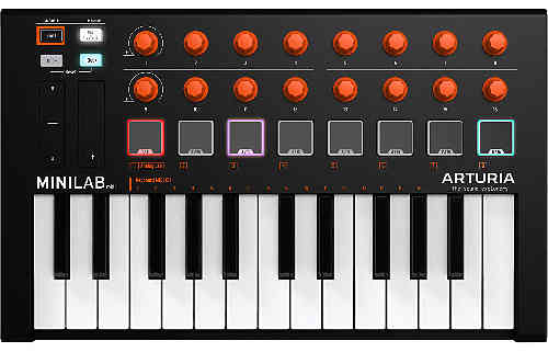 MIDI клавиатура Arturia Minilab mkII Orange  #1 - фото 1