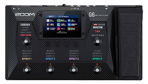 Процессор для электрогитары Zoom G6  #1 - фото 1