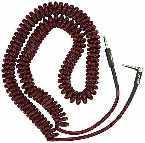 Инструментальный кабель Fender Professional Coil Cable 30' Red Tweed #1 - фото 1