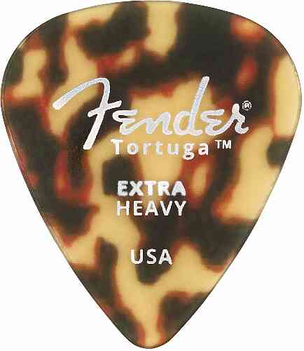 Медиатор Fender TORTUGA PICKS 351 XHVY 6 PK  #2 - фото 2