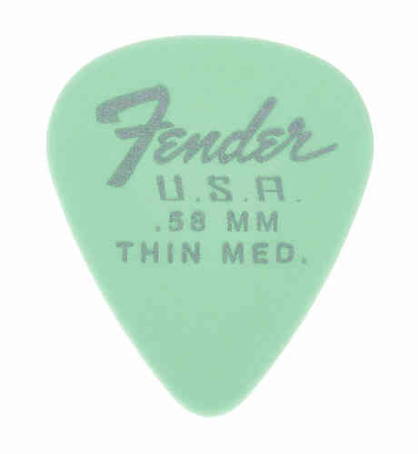 Медиатор Fender 351 DURA-TONE .60 12 PK SFG  #1 - фото 1