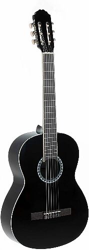 Классическая гитара Gewa Pure Basic Black 1/2  #2 - фото 2