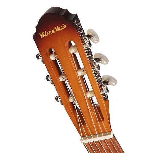 Классическая гитара MiLena-Music ML-C4-4/4-BK  #4 - фото 4