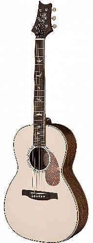 Акустическая гитара PRS SE P20E PARLOR W/PIEZO SATIN ANTIQUE WHITE  #3 - фото 3