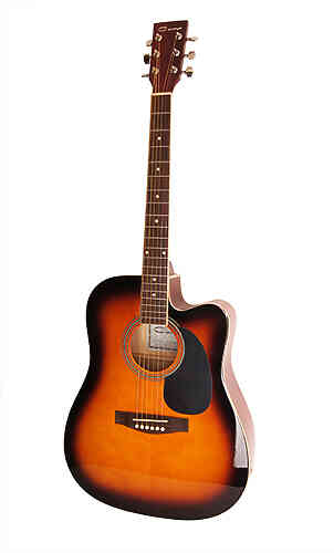 F600-BS Acoustic guitar, sunburst, Caraya