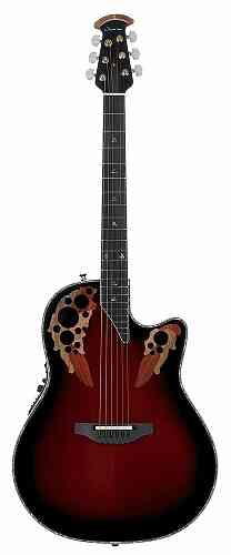 Электроакустическая гитара Ovation C1778LX-BCB Custom Elite LX USA Black Cherry Burst  #2 - фото 2