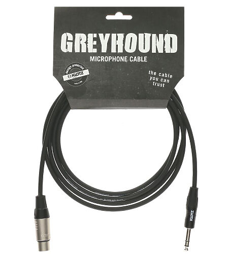 Микрофонный кабель Klotz GRG1FP03.0 GREYHOUND  #1 - фото 1
