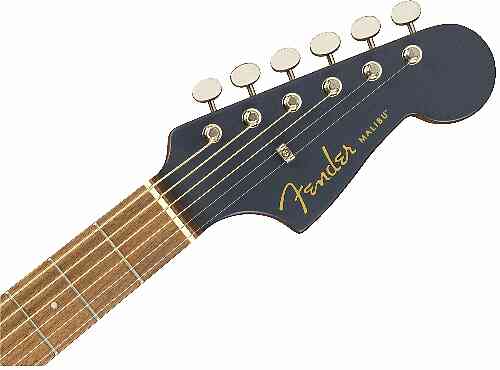 Электроакустическая гитара Fender Malibu Player Midnight Satin  #4 - фото 4