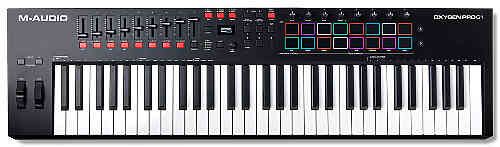 MIDI клавиатура M-Audio Oxygen Pro 61  #1 - фото 1